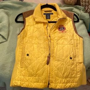 Yellow Ralph Lauren Vest
